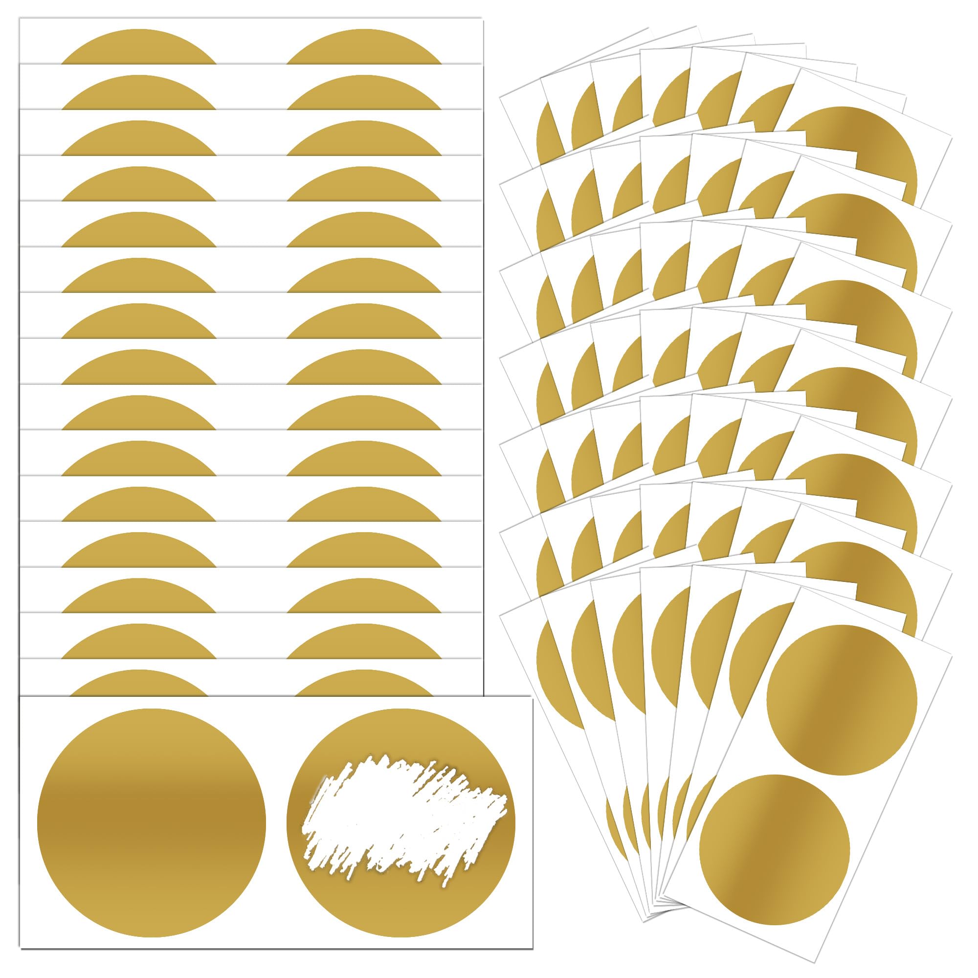 HASTHIP 100Pcs Scratch Off Stickers for Party Game Prize Self Scratch Off Stickers Adhesive Scratch Off Stickers for Lottery Tickets, DIY, Raffle Card Games (Golden) HASTHIP 100Pcs Scratch Off Stickers for Party Game Prize Self Scratch Off Stickers Adhesive Scratch Off Stickers for Lottery Tickets, DIY, Raffle Card Games (Golden)